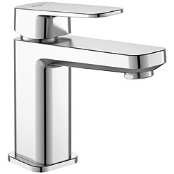 Ideal Standard - Mitigeur lavabo monotrou chromé Tonic II avec tirette et vidage métal