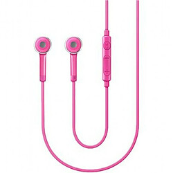 Samsung Écouteurs Filaire Jack 3.5mm 3 boutons EO-HS3303P Rose