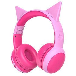 Universal Casque bluetooth pour les enfants (rose) 