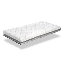 Dormalit Matelas Bébé BUNNY 60X120 Epaisseur 11 CM - Déhoussable, lavable, adaptable et respirant