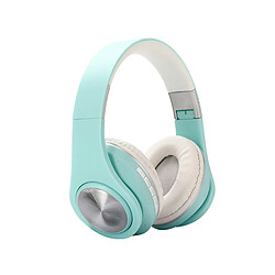 LUUCOZK Casque de sport sans fil Bluetooth pliable 5.0 Réduction du bruit StéréoCasque-Bleu