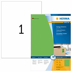 Acheter Elysees Paris Herma 4404 Étiquettes 210 x 297 A4 100 pièces Vert