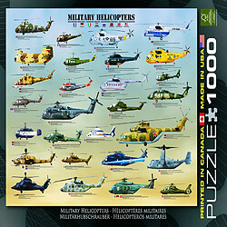 Acheter Eurographics hélicoptères Militaires Puzzle (1000 pièces)