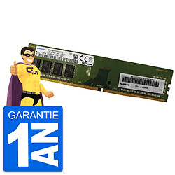 8Go RAM Samsung M378A1K43CB2-CRC DDR4 DIMM PC4-19200U 2400Mhz 1Rx8 1.2v CL17 · Occasion 