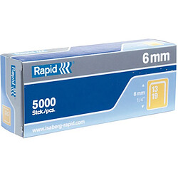 Agrafes 13/08 pack de 5000 pièces Rapid 1 colis 