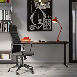 Karedesign Chaise de bureau Labora haute noire Kare Design
