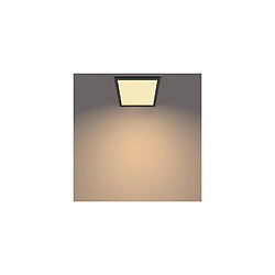 Philips Hue Plafonnier LED Noir 12W Variation par Paliers 3 Niveaux CL560 Blanc chaud 2700K pas cher