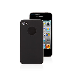 Visiodirect Coque Housse de protection pour iPhone 4 4S de couleur noir