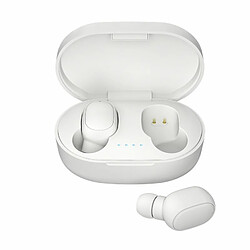 A6S Tws Écouteurs Sans Fil Bluetooth-Compatible Casque Stéréo Fone Sport Écouteurs Pour Xiaomi Huawei Iphone Blanc 