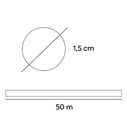 Acheter Tuyau Gardena Classic de 50 mètres de long et 15 mm de diamètre (5/8") avec tenue à une pression de 22 bars