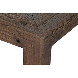 Acheter Pegane Table basse, table de salon en bois recyclé coloris marron - longueur 120 x profondeur 60 x Hauteur 30 cm