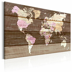 Paris Prix Tableau Imprimé The Wooden World 80 x 120 cm 