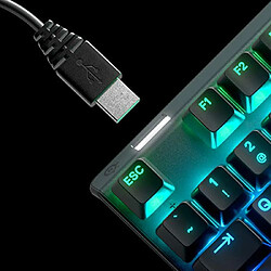 Mgm SteelSeries Apex 7 - Clavier de gaming mécanique - Écran OLED Smart Display - Switchs rouges - Agencement nordique QWERTY pas cher