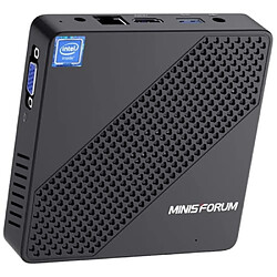 Miniso N4020 Ordinateur de Bureau Intel Celeron N4020 4Go RAM DDR4 64Go SSD Win 10 Pro Noir