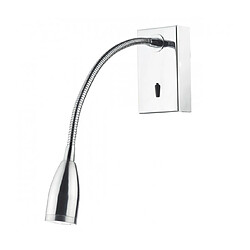 Luminaire Center Applique murale Tadley chrome poli et 1 ampoule