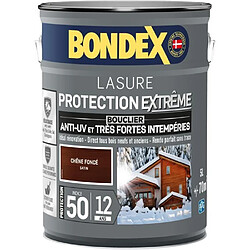 Lasure pour bois protection extreme 12 ans chene fonçé 5L Bondex