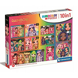 Clementoni Puzzle 10in1 Rainbow High 