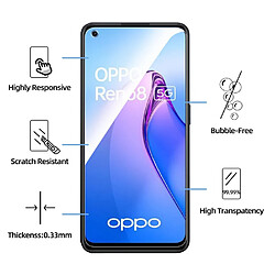 Avis Htdmobiles Verre trempe pour Oppo Reno 6 5G / Reno 8 5G / Reno 8 Lite 5G / Oneplus Nord N20 5G / Realme 7 Pro - [Lot de 2] film de protection transparent