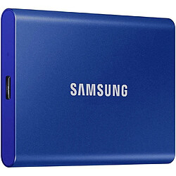 SAMSUNG SSD externe T7 USB type C coloris bleu 2To