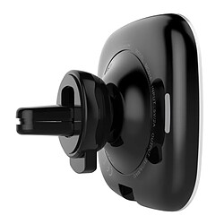 Avis Wewoo Chargeur voiture noir pour iPhone 8/8 Plus / X MC027 Sortie d'Air de Vent Mount Support de Pince 10 W Charge Rapide Qi Magnétique Sans Fil Chargeur,