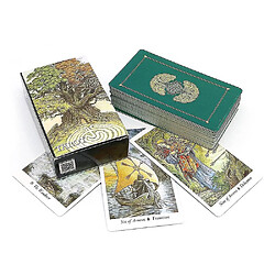 Universal Jeu de cartes de tarot de la nature, cartes à jouer Wildwood 78, mystérieux animaux de destin de la fête de guidage