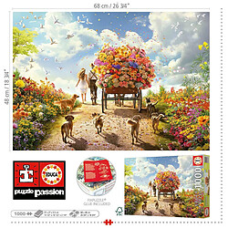 Avis Educa Borras Puzzle 1000 pcs - Chariot de fleurs