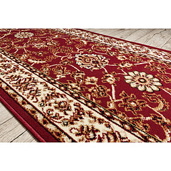 Avis RUGSX TAPIS DE COULOIR BCF MORAD Klasyk classique bordeaux 80 cm 80x400 cm