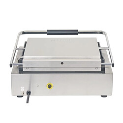 Grill Panini Professionnel Rainuré - 480 x 435 Mm - Buffalo