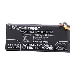 vhbw Li-Polymère batterie 3300mAh 3.85V pour téléphone portable mobil smartphone Samsung Galaxy Note 8 TD-LTE, 8, SC-01K, SGH-N473, SM-N9500, SM-N9508 