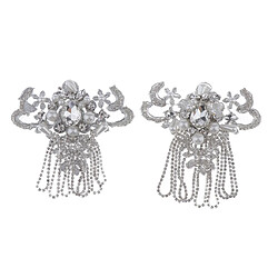 strass autocollant cheveux mariage ruban