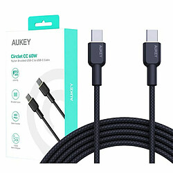 Câble USB-C Aukey CB-NCC2 Noir 1,8 m 