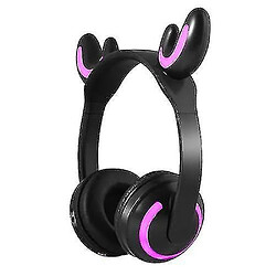 Universal ZW-19 sans fil bluetooth lumineux cerf corne casque avec