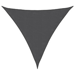 vidaXL Voile de parasol tissu oxford triangulaire 6x6x6 m anthracite