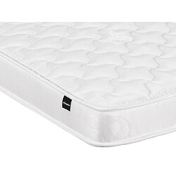 Acheter Vente-Unique Ensemble 140 x 190 cm sommier coffre blanc + matelas mousse ép.15cm - DANAE II de YSMÉE