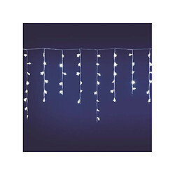 LOTTI Stalactite - 94 étoiles et LED - Blanc froid - 7 jeux lumiere - L 300 cm x H 80 cm