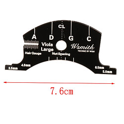 Avis Outil de Réparation de Référence de Modèle de Moule de Pont de Violon pour Violon et Alto 4/4