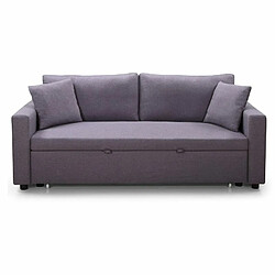 Paris Prix Canapé 3 Places Convertible Zolan 194cm Gris