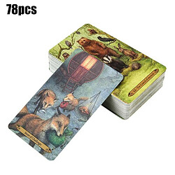 Universal Les cartes magiques, la magie de la forêt, la lecture, le destin, le tarot, 78 cartes, jeux de table.