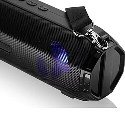 Yonis Enceinte Bluetooth Portable LED Super Bass Waterproof