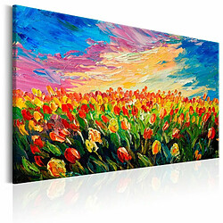 Paris Prix Tableau Imprimé Sea of Tulips 80 x 120 cm 