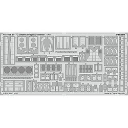 B-17G undercarriage & exterior for HKM - 1:48e - Eduard Accessories 