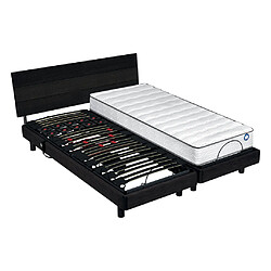 Lit electrique Bultex Pop Art Sigma + matelas I...