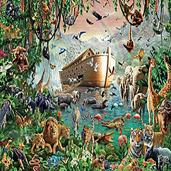 Jumbo Noahs Ark Jigsaw Puzzle (3000 piAces)