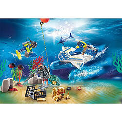 Playmobil® City Action Calendrier de l'Avent Jeu de bain Policiers mission aquatique