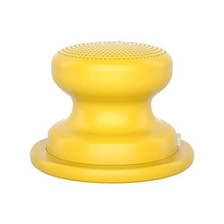 Yonis Mini Enceinte Bluetooth Magnétique Portable Étanche Haute Fidélité En Métal Mini Enceinte Bluetooth Magnétique Portable En Métal Son Haute Fidélité IPX5 Waterproof Jaune YONIS