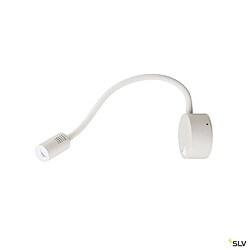 Applique intérieure et liseuse LED avec interrupteur SLV DIO FLEX PLATE, blanc, 4000 K