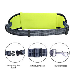 Avis Universal Laisse mains libres pour chien Laisse réfléchissante imperméable à l'eau pour chien Lead Running Sac pour ceinture réglable pour chien de taille moyenne |