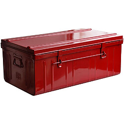 Pierre HENRY Cantine de rangement Premium en acier rouge 95 litres. Cantine de rangement Premium en acier rouge 95 litres