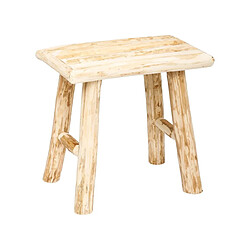 Atmosphera, Createur D'Interieur Tabouret Woody en bois de peuplier - Atmosphera