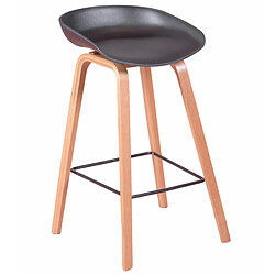 Nest Dream Tabouret nordique pieds en bois de hêtre (63cm) - Daxer 